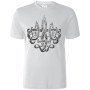Футболка GANK Тризуб у серці White