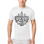 Футболка GANK Тризуб у серці White