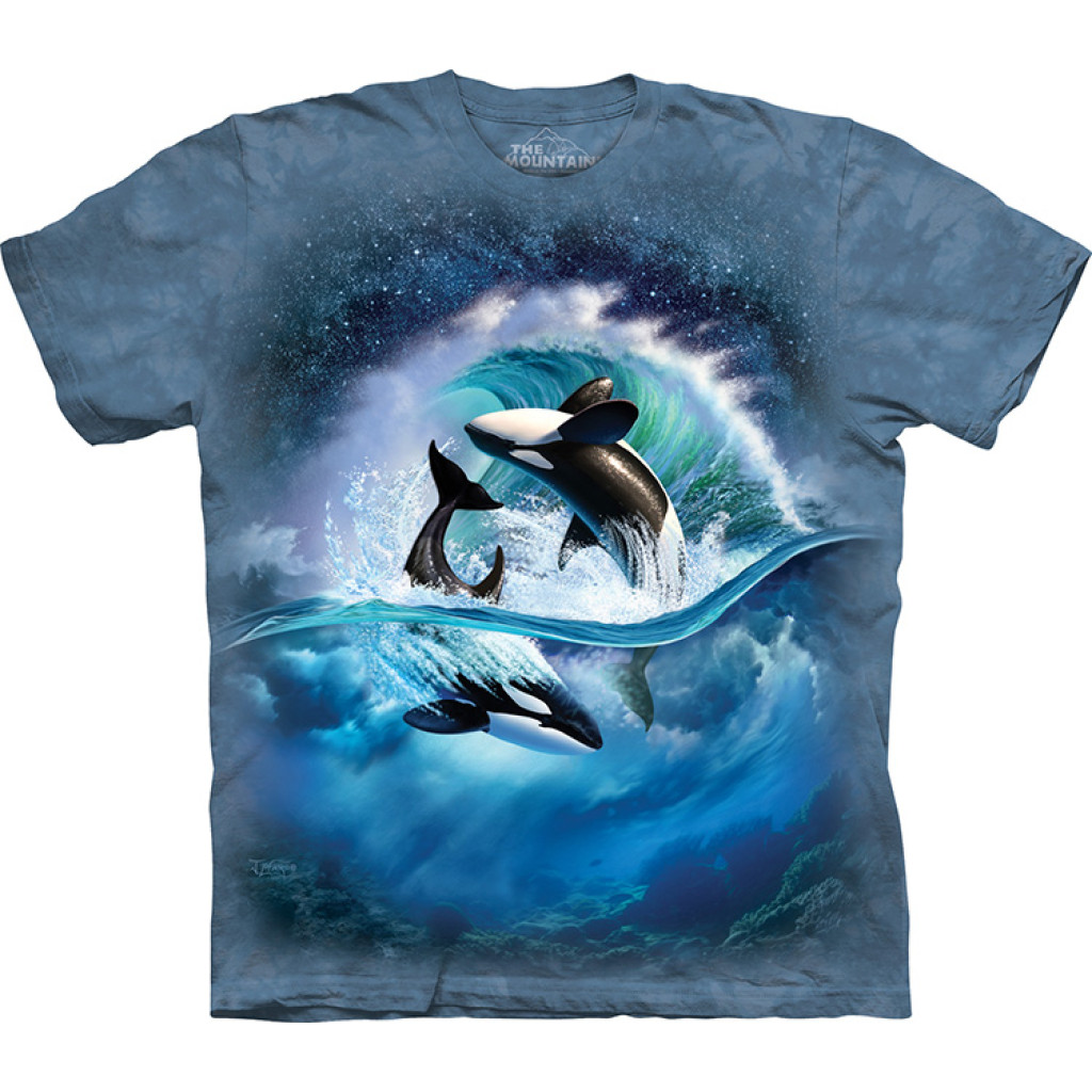 Футболка The Mountain - Orca Wave