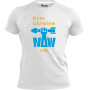Футболка GANK Arm Ukraine White