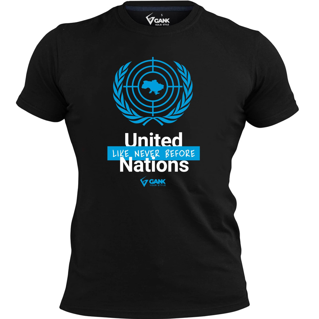 Футболка GANK United Nations Black
