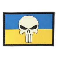 Шеврон ПВХ Месник жовто-блакитний