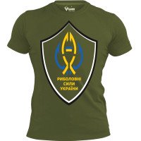 Футболка Риболовні Сили України Olive