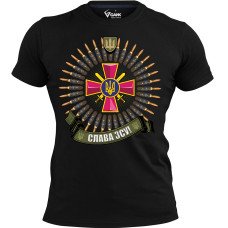 Футболка GANK Слава ЗСУ Black