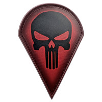Шеврон ПВХ Месник ДШВ Black/Red