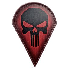 Шеврон ПВХ Месник ДШВ Black/Red