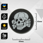 Шеврон ПВХ Круглий Totenkopf