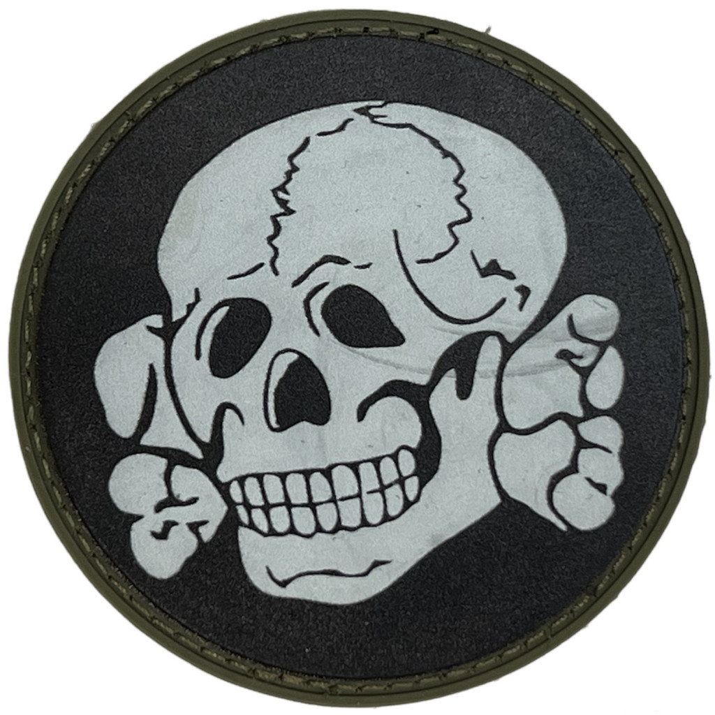 Шеврон ПВХ Круглий Totenkopf