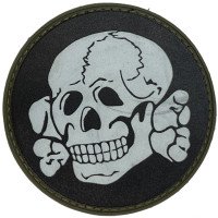 Шеврон ПВХ Круглий Totenkopf