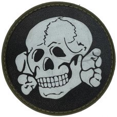 Шеврон ПВХ Круглий Totenkopf