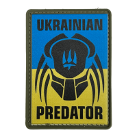 Шеврон ПВХ Хижак Yellow/Blue