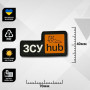 Шеврон ПВХ ЗСУ Hub