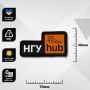 Шеврон ПВХ НГУ HUB