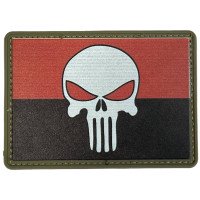 Шеврон ПВХ Месник Black/Red/White
