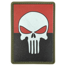 Шеврон ПВХ Gen2 Месник Black/Red/White Шеврон ПВХ Gen2 Месник Black/Red/White