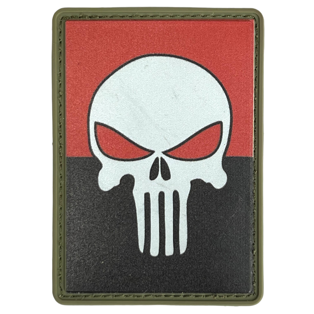 Шеврон ПВХ Gen2 Месник Black/Red/White