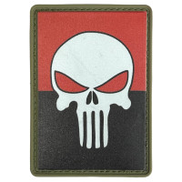 Шеврон ПВХ Gen2 Месник Black/Red/White