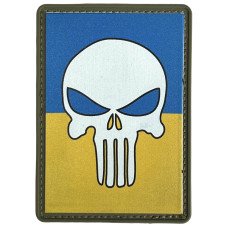 Шеврон ПВХ Gen2 Месник Yellow/Blue/White