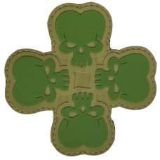 Шеврон ПВХ Символ Удачі Coyote/Green