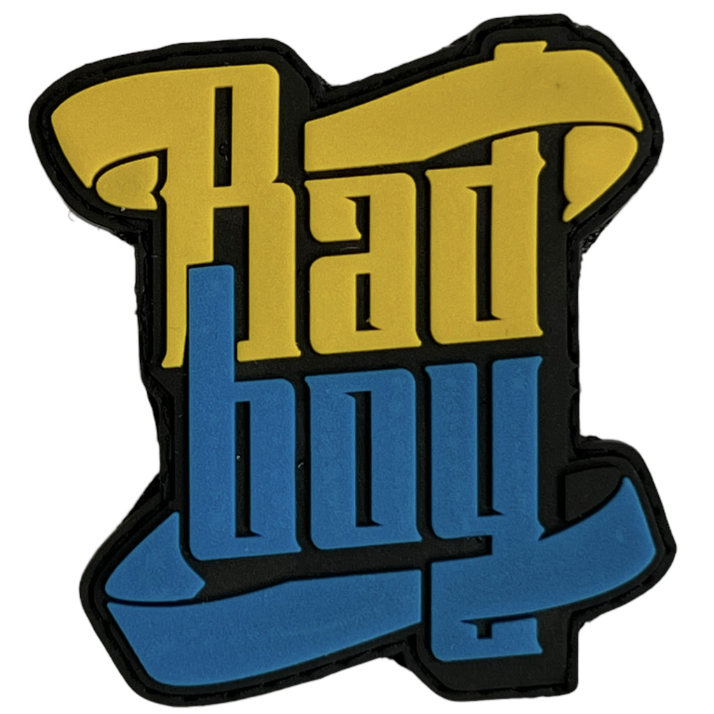 Шеврон ПВХ BadBoy Yellow/Blue