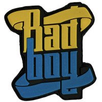 Шеврон ПВХ BadBoy Yellow/Blue