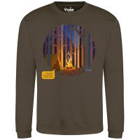 Світшот GANK Кемпінг Army Olive