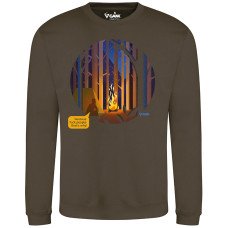 Світшот GANK Кемпінг Army Olive