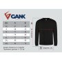 Світшот Тризуб у Серці GANK Black