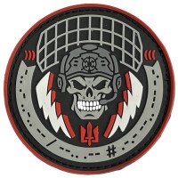 Шеврон ПВХ Зв'язок Black/Red