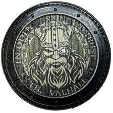 Шеврон ПВХ Odin Black Шеврон ПВХ Odin Black