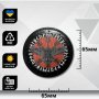 Шеврон ПВХ Ворон Black