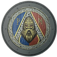 Шеврон ПВХ God Of War Grey