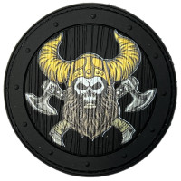 Шеврон ПВХ Viking Beard Black 