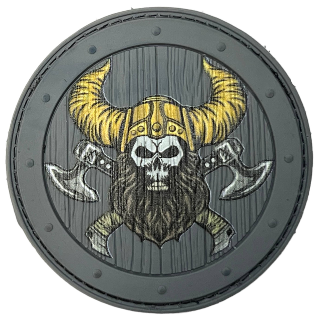 Шеврон ПВХ Viking Beard Grey