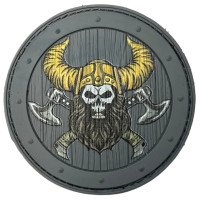 Шеврон ПВХ Viking Beard Grey