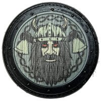 Шеврон ПВХ Вікінг Black