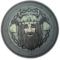 Шеврон ПВХ Вікінг Grey
