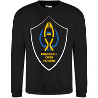 Світшот GANK Риболовні сили України Black
