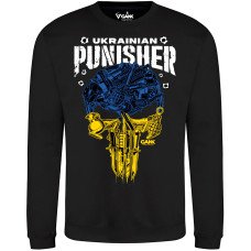 Світшот GANK Punisher Ukrainian Black