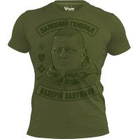Футболка GANK Генерал Залужний Olive