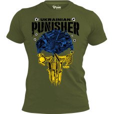 Футболка Punisher Ukrainian GANK Olive