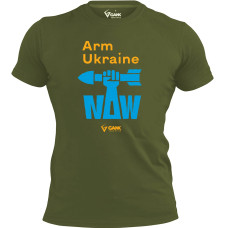 Футболка GANK Arm Ukraine Olive