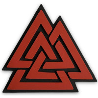 Шеврон ПВХ Валькнут Red