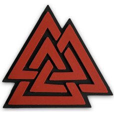 Шеврон ПВХ Валькнут Red