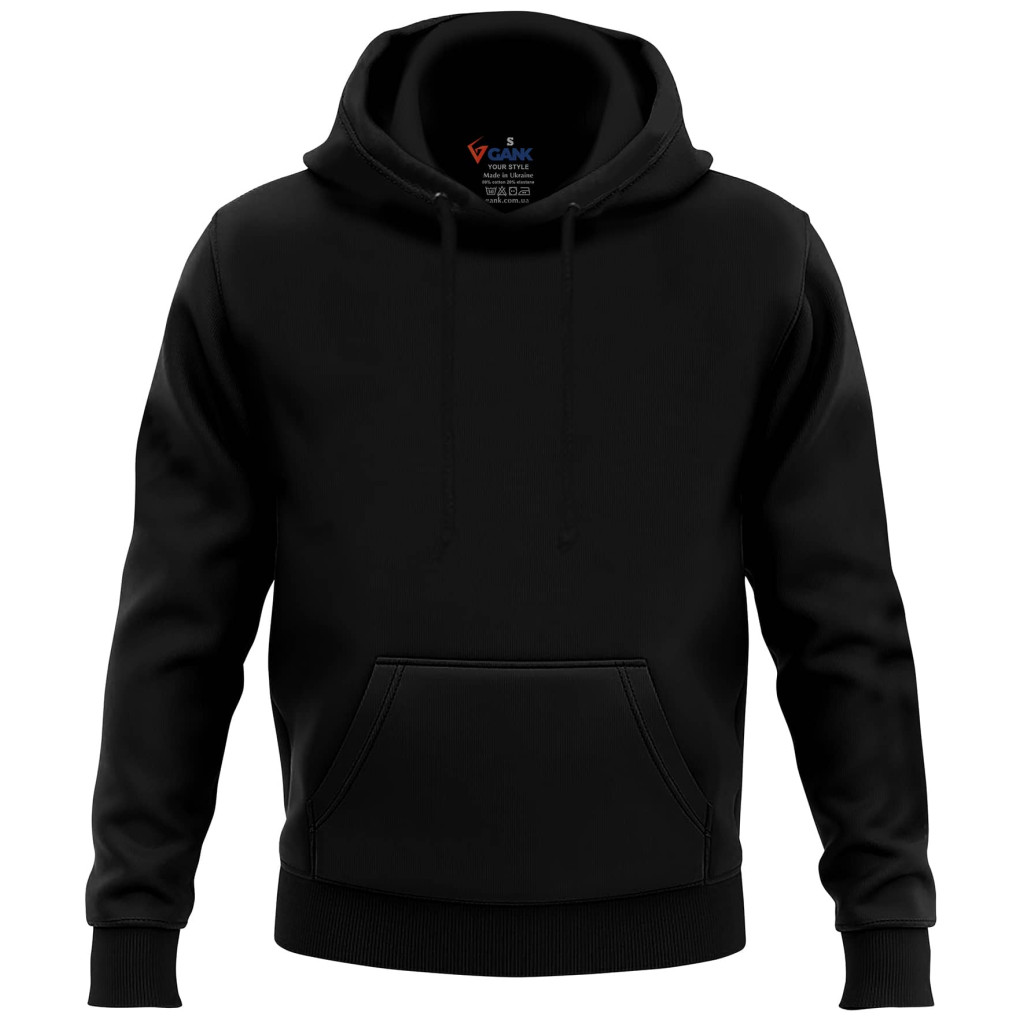 Худі Кенгуру GANK Basic Black