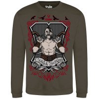Світшот GANK Запорозький козак Army Olive