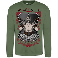 Світшот GANK Запорозький козак Olive