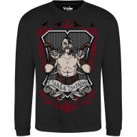 Світшот GANK Запорозький козак Black