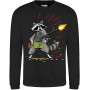 Світшот GANK Єнот з Покемоном Black