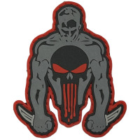 Шеврон ПВХ Каратель Red